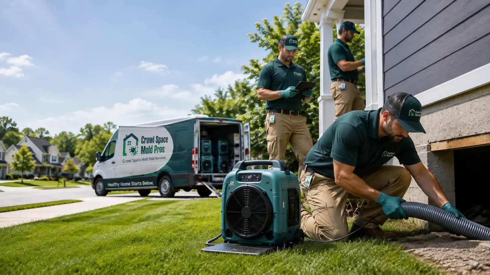 Crawl Space Mold Removal in Miamitown, OH